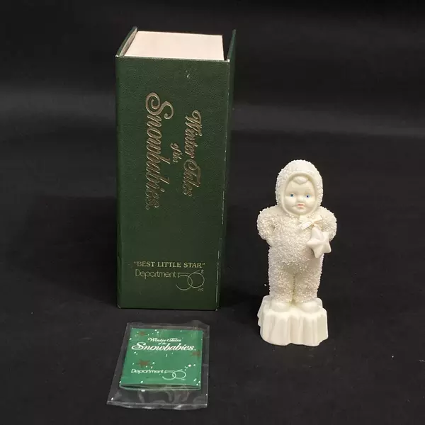 Dept 56 Snowbabies Winter Tale "Best Little Star" Figurine 68842 w/ Box