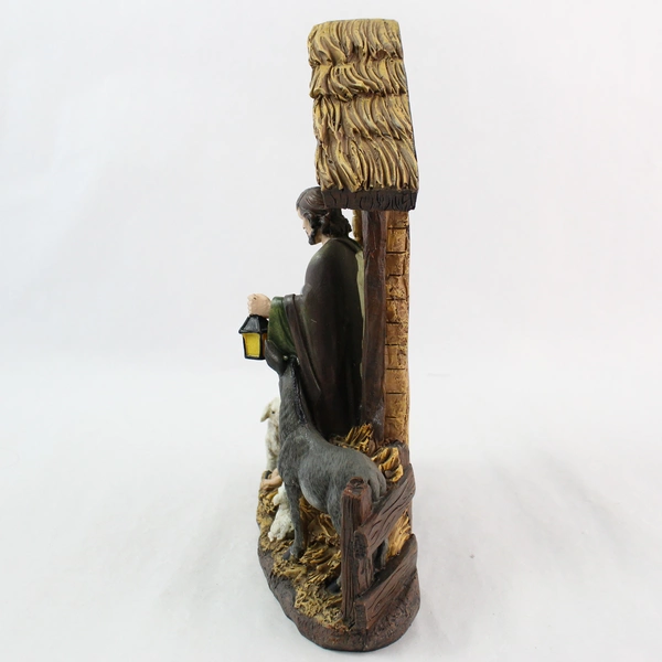 Gerson Christmas Nativity Scene Lantern - Battery Operated, Untested, As Is