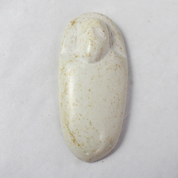 8 Piece Carved Stone Christmas Nativity Figure Set - Incomplete Vintage Decor