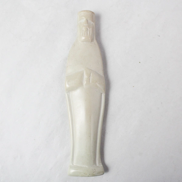 8 Piece Carved Stone Christmas Nativity Figure Set - Incomplete Vintage Decor