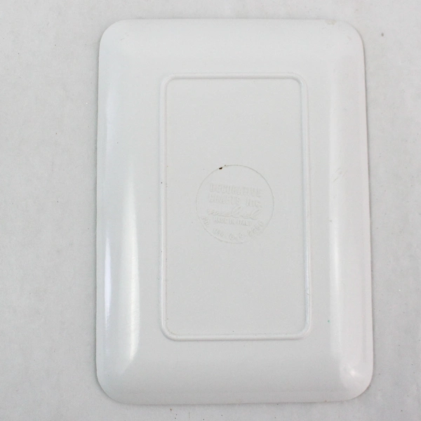 Inland Printer Christmas 1895 Trinket Tray 4"x5.75" Holiday Decor Vintage