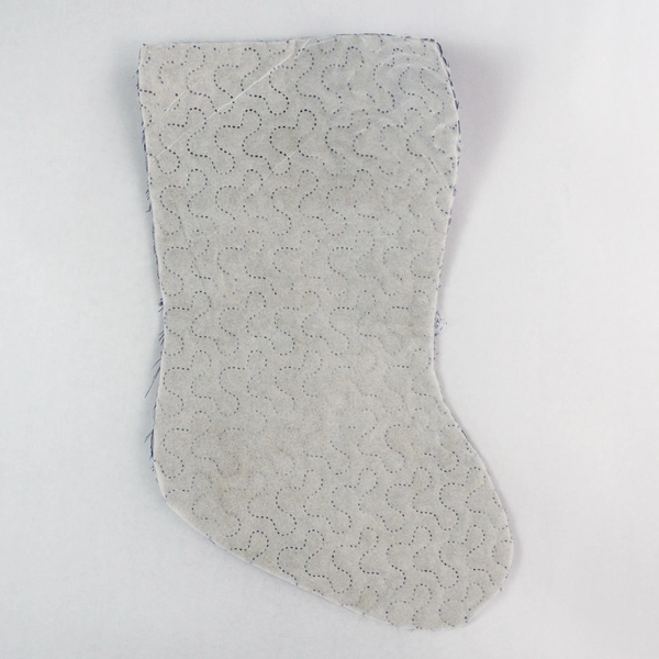 16 PC Lot of Quilted Christmas Stockings & Fabric Panels - Craft Decor