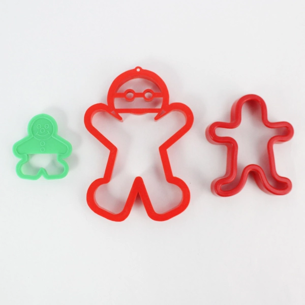 Lot of 8 Christmas Cookie Cutters - Fun Holiday Baking Shapes