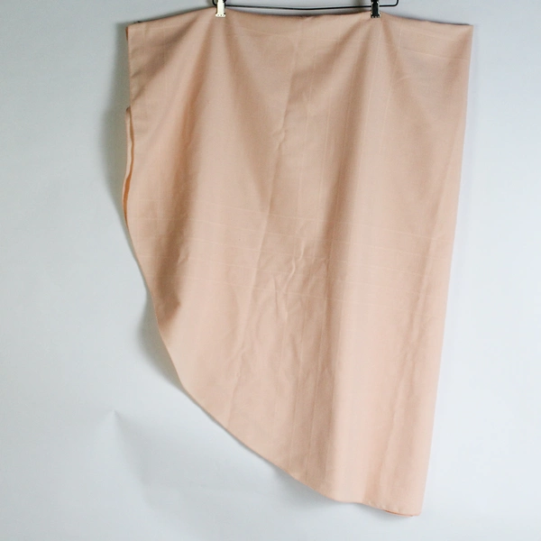 5 PC Peach Pink Napkins & Tablecloth Set - Flawed, Elegant Home Decor