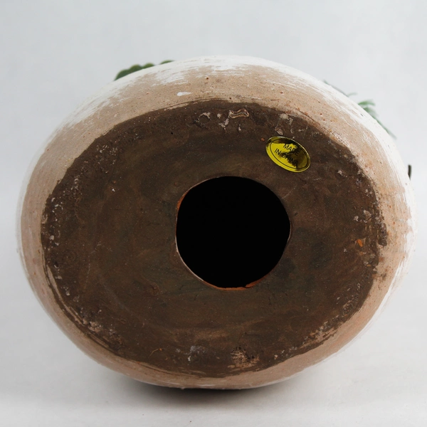 Midwest Snowman Ceramic Figurine 10" Holiday Decor - Repaired Collectible