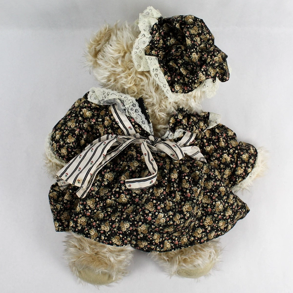 Dressed Up Girl Teddy Bear Plush Stuffed Toy 16" - Adorable & Collectible