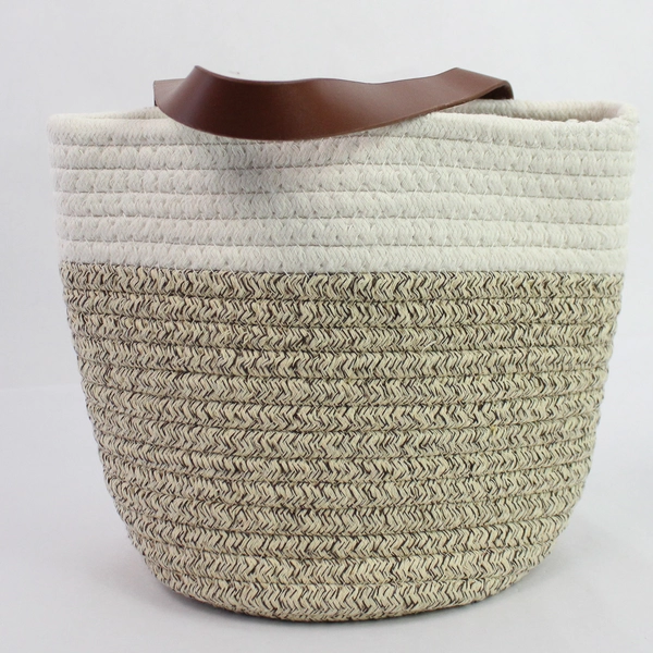 NWT Saeda Hanging Plant Basket Modern Home Decor 6" Tall 9.5" Wide