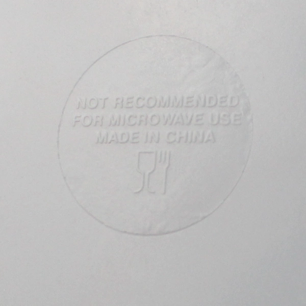 Set of 6 Multicolor Polka Dot Design Plastic Dinner Party Plates 11"