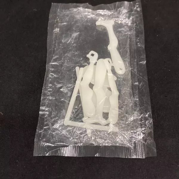 Vintage Sealed Snap Together Old Man Plastic Cereal Toy Collectible