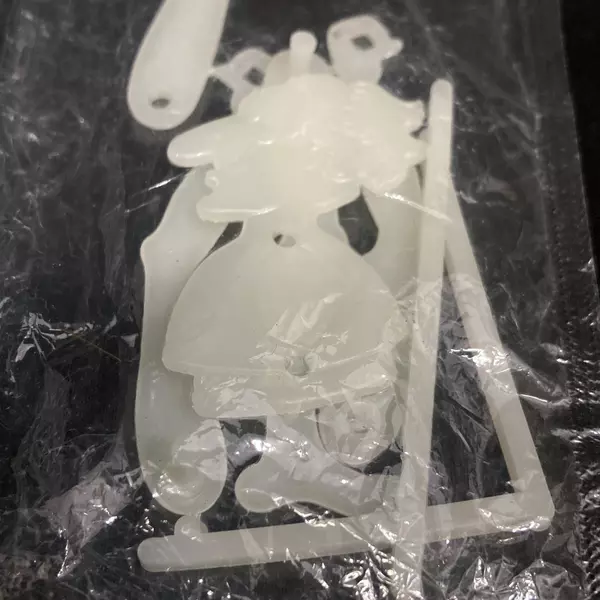 Vintage Sealed Snap Together Old Man Plastic Cereal Toy Collectible