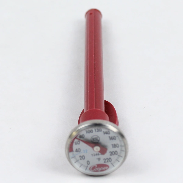 Cooper 1246-02 Bi-Metal Pocket Kitchen Thermometer with Sheath - Pre-Owned
