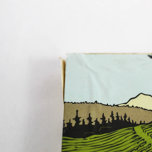 Kristen West Handmade Picture Frame with Vineyard Labels 5.5x7" - Pre-owned