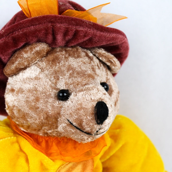 Sun Point Co. 13" Autumn Thanksgiving Bear Stuffed Animal Fall Decor