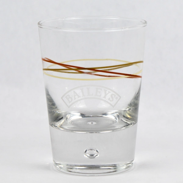 Baileys Irish Cream Bubble Bottom Rocks Glass - Unique Collectible Design