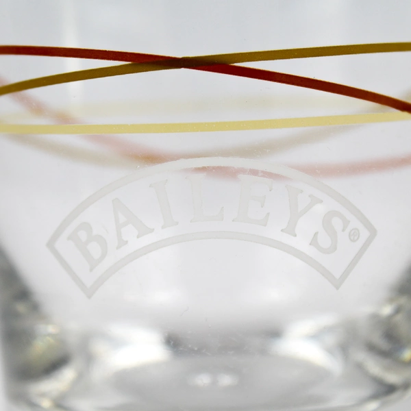 Baileys Irish Cream Bubble Bottom Rocks Glass - Unique Collectible Design