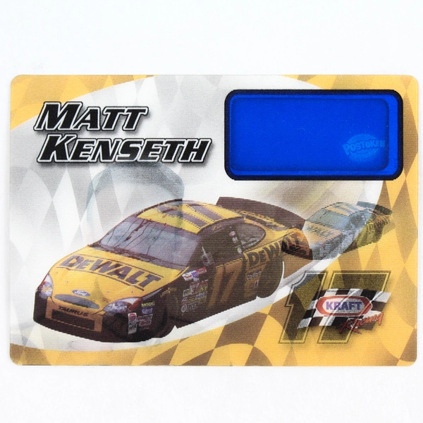 Lot of 2 2003 NASCAR Holographic Cards - Waltrip & Kenseth - Good Condition
