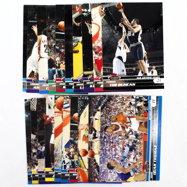 Lot of 20 2007 Topps Stadium Club Basketball Cards - Good Condition