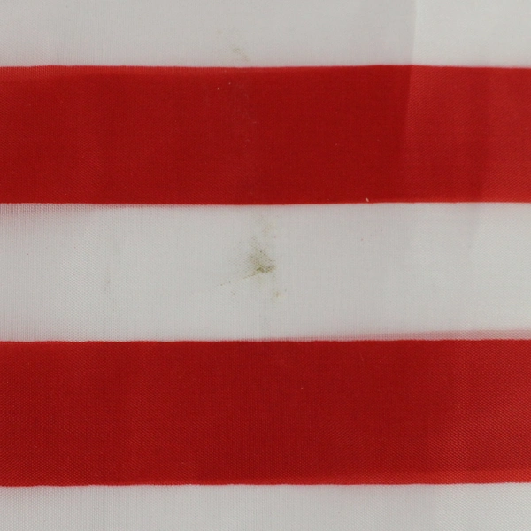 Lot of 5 American Flags & Banners - Varied Sizes, Pre-Owned, Stains