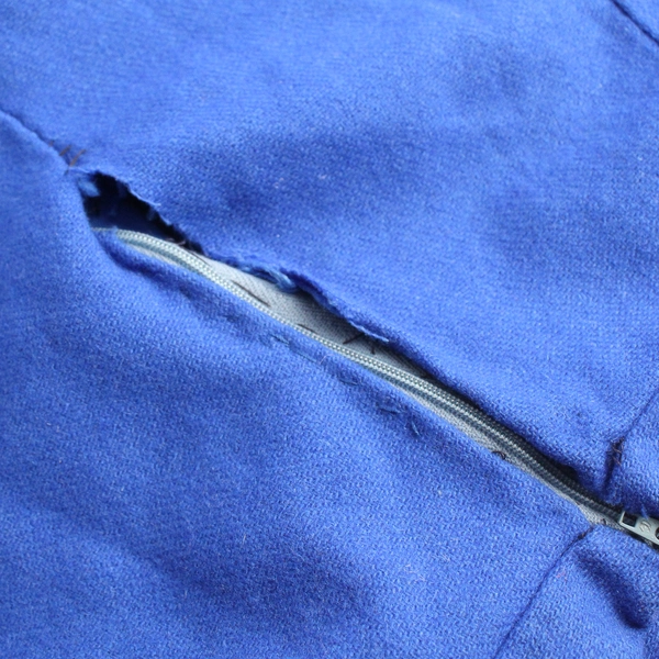 Vintage Handmade 3 Piece School Uniform Women's XS DIY Costume Damaged