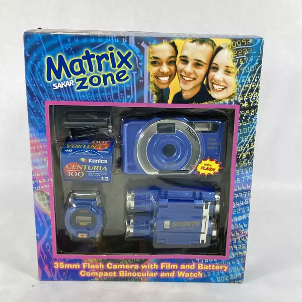 Matrix Zone Sakar Kids Flash Camera, Binoculars & Watch Set - New in Package