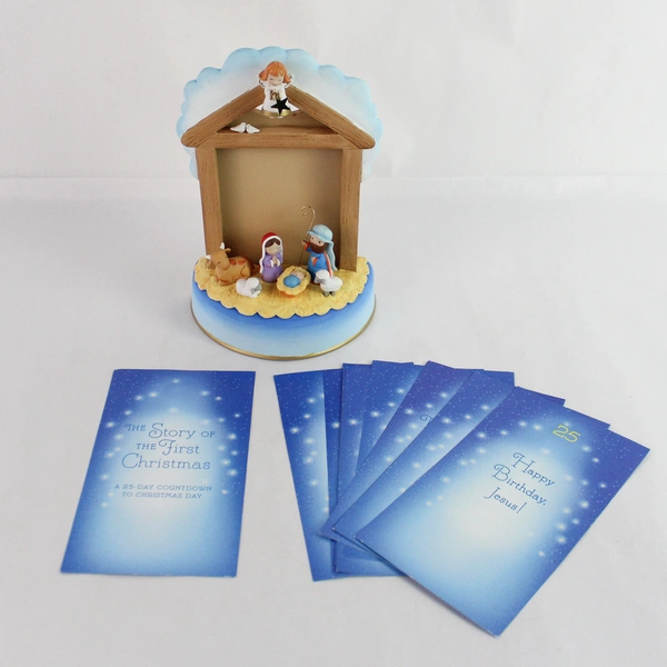 2005 Hallmark The Story Of The First Christmas Nativity Countdown Missing Cards