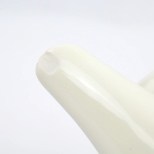 Vintage Porcelier China Teapot 6" Robe Design, Pre-Owned with Chip