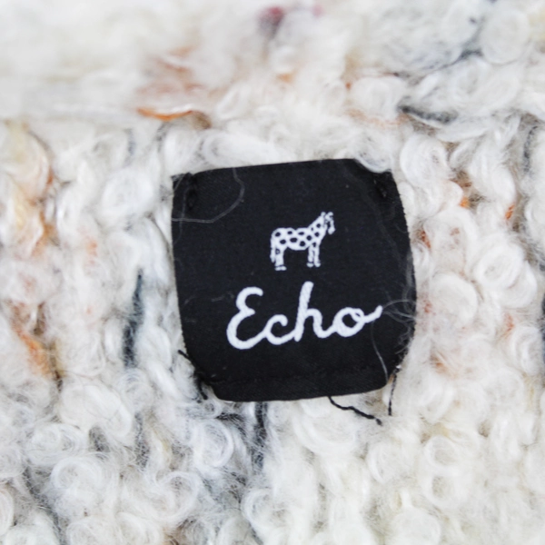 Echo New York Women's Cream Knit Infinity Scarf 18" x 35" Winter Accessory