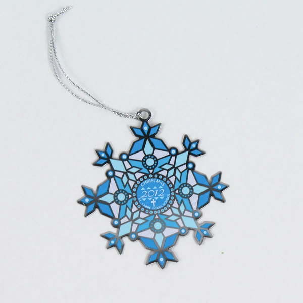 Lot of 4 St. Labre Indian School Christmas Ornaments 2011-2019 Collectibles