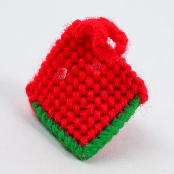 Lot of 5 Handmade Crocheted Christmas Ornaments - Festive Holiday Decor