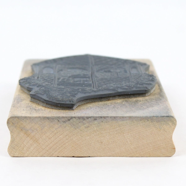 1989 Stampendous Garden Gazebo Rubber Craft Stamp - Pre-Owned, Ink Stains