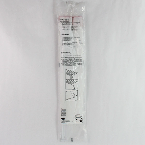 New Rubbermaid 3R02 16" White Support Brace for Home Improvement Projects