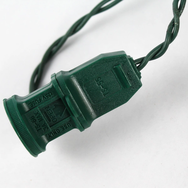 Holiday Christmas String Lights TS-55 Warm White Green Cord - Pre-Owned Decor