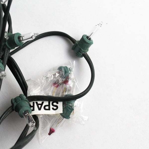 Christmas String Lights TS-C5 Warm White - For Repair or Craft Use