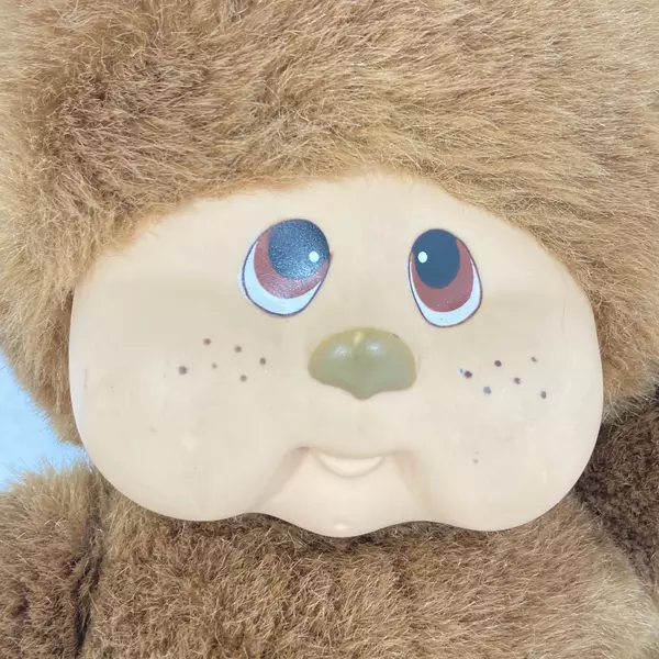 Vintage 1983 Hasbro Softies Under Bears Plush Teddy Bear 11" Brown