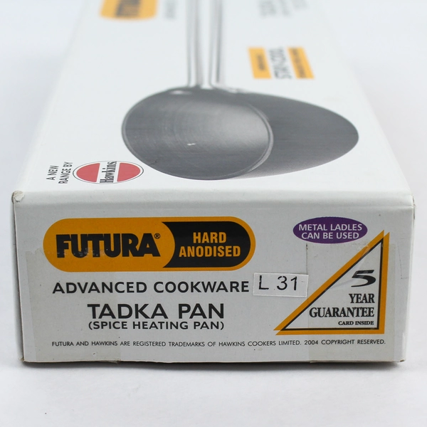 Hawkins Futura Hard Anodised Tadka Pan 240ml Spice Heating - Unopened
