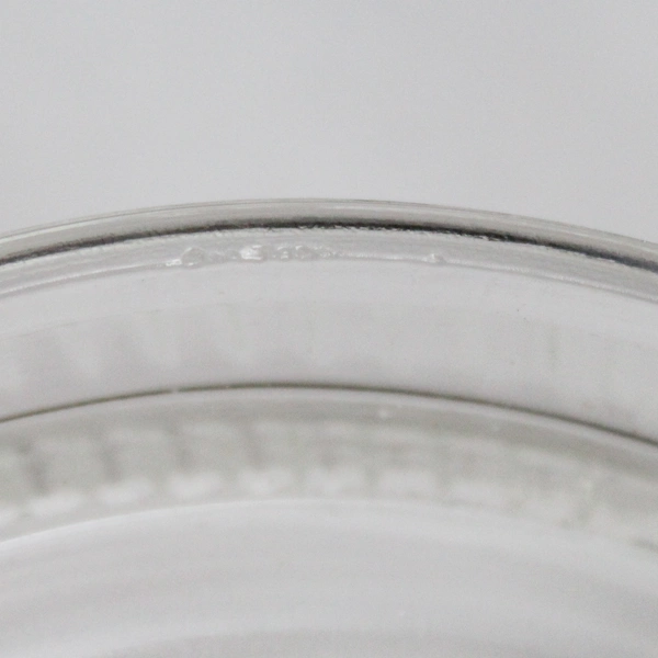 Vintage Clear Glass Juicer Reamer with Handle & Spout - Classic Panel Design