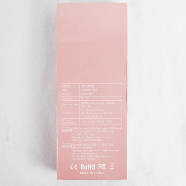 New Sealed Trvlaewor Pink Sonic Electric Toothbrush - 5 Modes, Hygienic Care