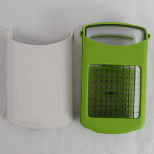 PrepWorks Green & White Onion Chopper Dicer with Holder - Good Condition