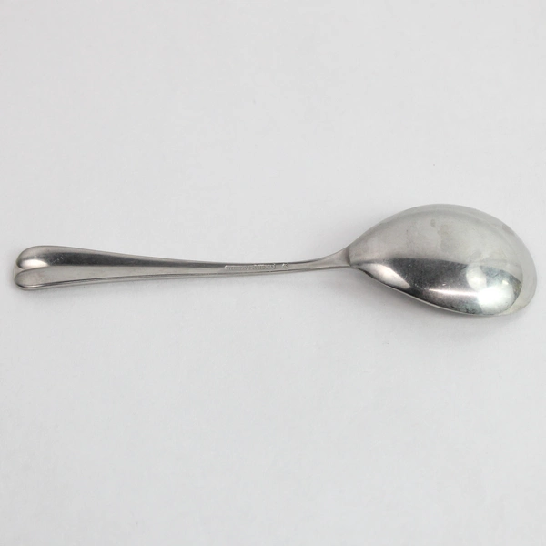 Gorham Ethan Allen Stainless Steel Soup Spoon - Art Deco Design, Pre-Owned