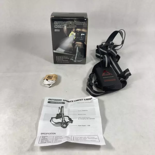 Outdoor Sports Chest Lamp for Hiking, Camping & Running - Pre-Owned