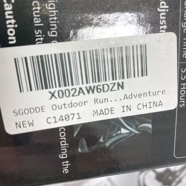 Outdoor Sports Chest Lamp for Hiking, Camping & Running - Pre-Owned