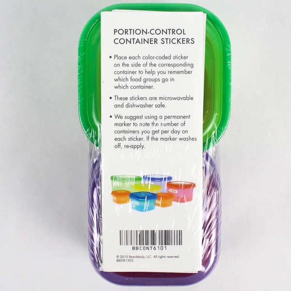 Lot of 2 Stackable Food Storage Sets - Kroger 32 oz & Beachbody Containers