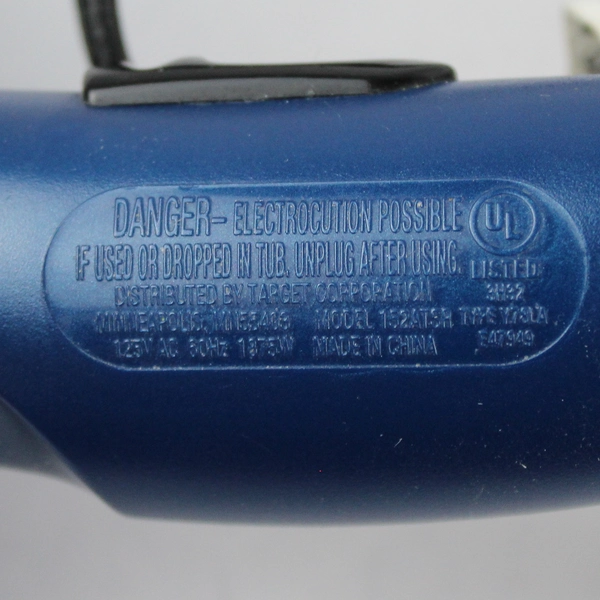 Target Salon Series 1875W Hair Dryer Model 152ATSR - Pre-Owned, Tested