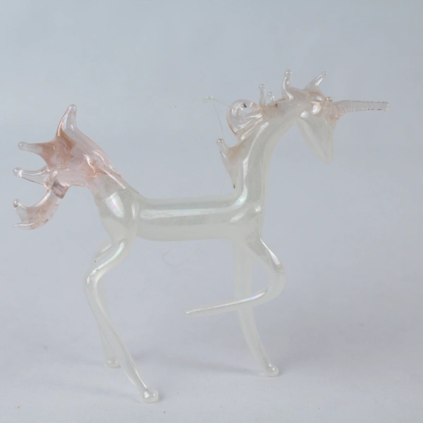 Lot of 5 Horse/Pony Christmas Ornaments - 4 Unbranded, 1 Hallmark 1985