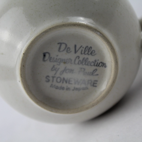De Ville Designer Collection Mug by Jon Paul Stoneware Made in Japan