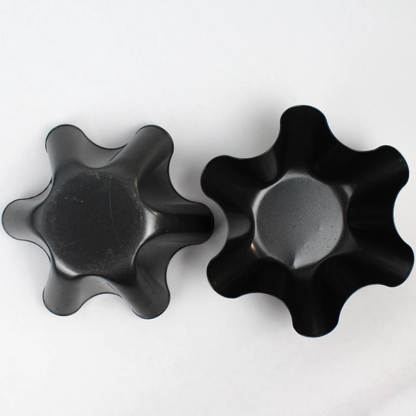 Set of 4 Non-Stick Carbon Steel Mini Tortilla Taco Shell Pans