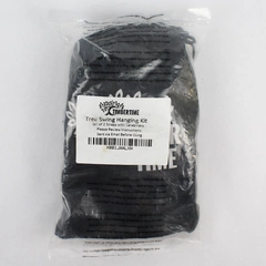 Timbertime Tree Swing Hanging Hardware Kit - 2 Straps & Carabiners NIP