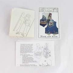 Vintage 1995 Scraps of Time Noah and Crew Quilted Vest Pattern - Sewing Craft