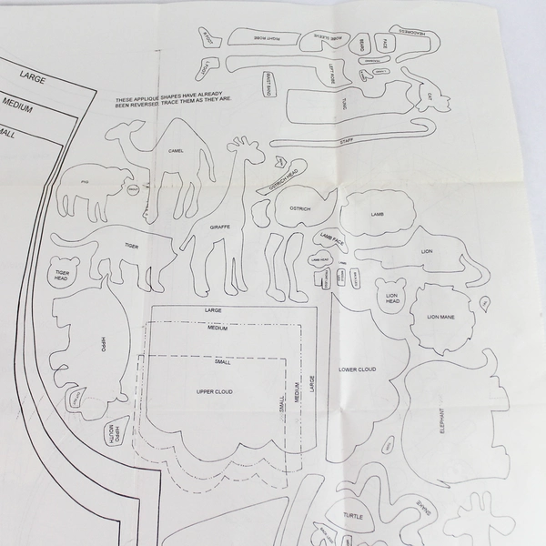 Vintage 1995 Scraps of Time Noah and Crew Quilted Vest Pattern - Sewing Craft