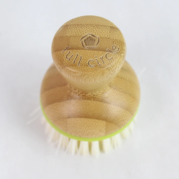 Full Circle Bubble Up Soap Dispenser & Brush Set - Modern Kitchen Accessory